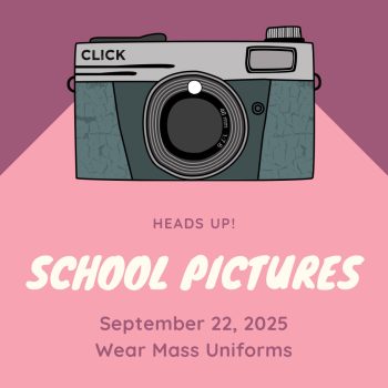 Sept 22 - School Pictures