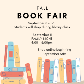 Sept 8 - Book Fair